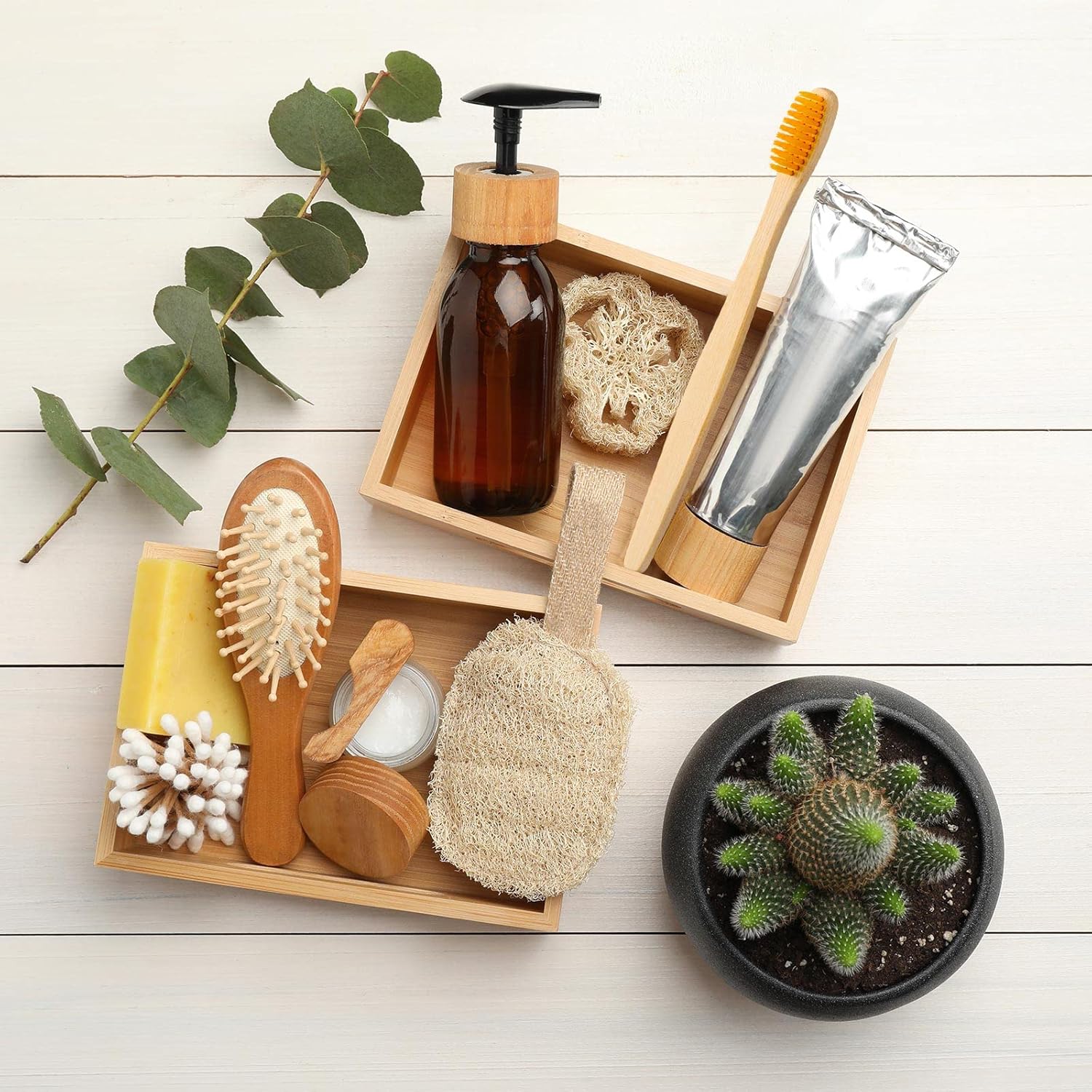 Sieral 240 Pcs Bamboo Toothbrushes Bulk, Soft Bristle Toothbrush for Adults, Natural Wooden Toothbrushes, Vegan Organic Bamboo Travel Tooth Brush, Individually Wrapped, 7 Inch 12 Color