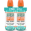 TheraBreath Plaque Control Pre-Brush Oral Rinse, Refreshing Mint Flavor, Antigingivitis and Antiplaque Rinse, Dentist Formulated, Alcohol Free, 16 Fl Oz (Pack of 2)