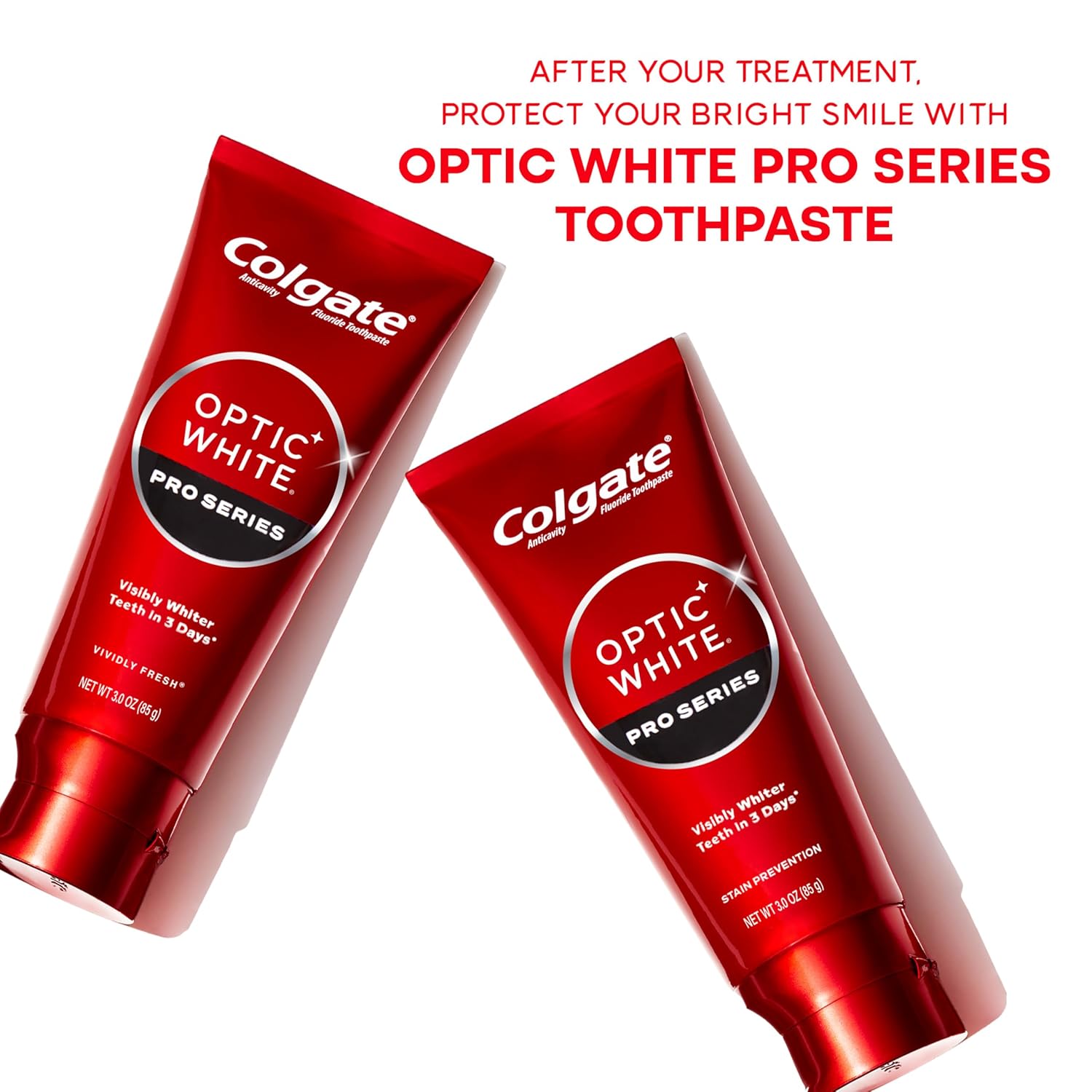 Colgate Optic White Overnight Teeth Whitening Pen and Whitening Toothpaste Kit, Includes 0.08 fl oz Teeth Whitener Pen with 21 Nightly Treatments Plus a 3.0 fl oz Enamel Safe Whitening Toothpaste