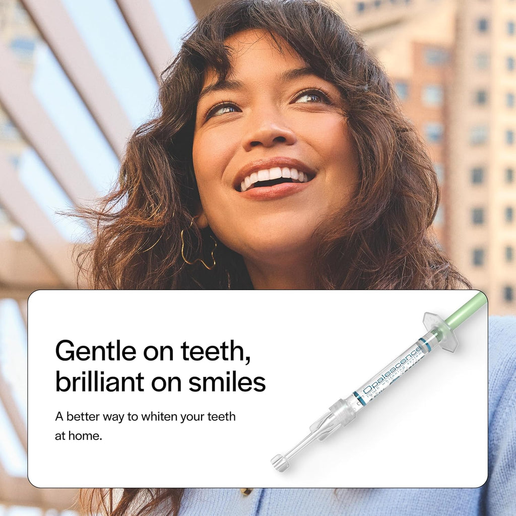 Opalescence 20% Teeth Whitening Refill Kit (4 Syringes) Carbamide Peroxide. Made by Ultradent, in Mint Flavor. Tooth Whitening Refill Syringes. Includes a Toothbrush. - 5196-2TB