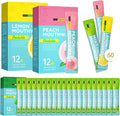 60PCS Travel Size Mouthwash,Portable Mini Mouthwash,Long-Lasting Freshness Travel Mouth Wash for Oral Care A1