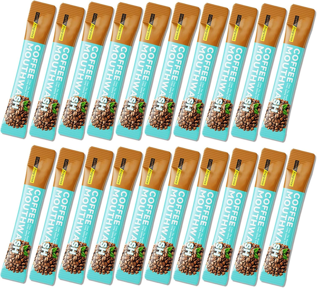 Travel Size Mouthwash,Mini Mouthwash Travel Size Bulk Portable Mouth Wash Set,Individual Small Travel Mouth Wash Packets for Fresh Breath(Pack of 20) C