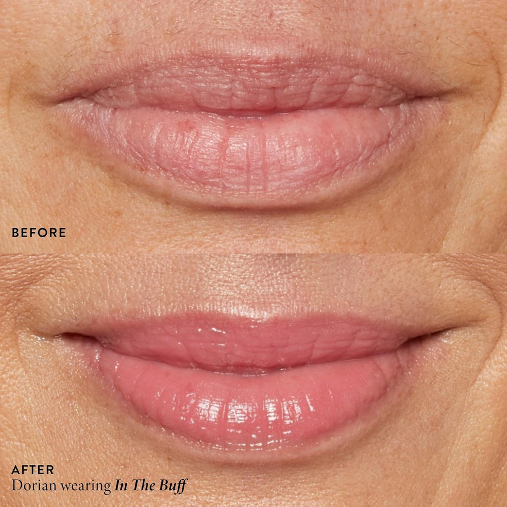 LAURA GELLER NEW YORK Jelly Balm Moisturizing Tinted Lip Balm - Figger Than Life - Hydrating Vitamin E - Semi-Shine Finish