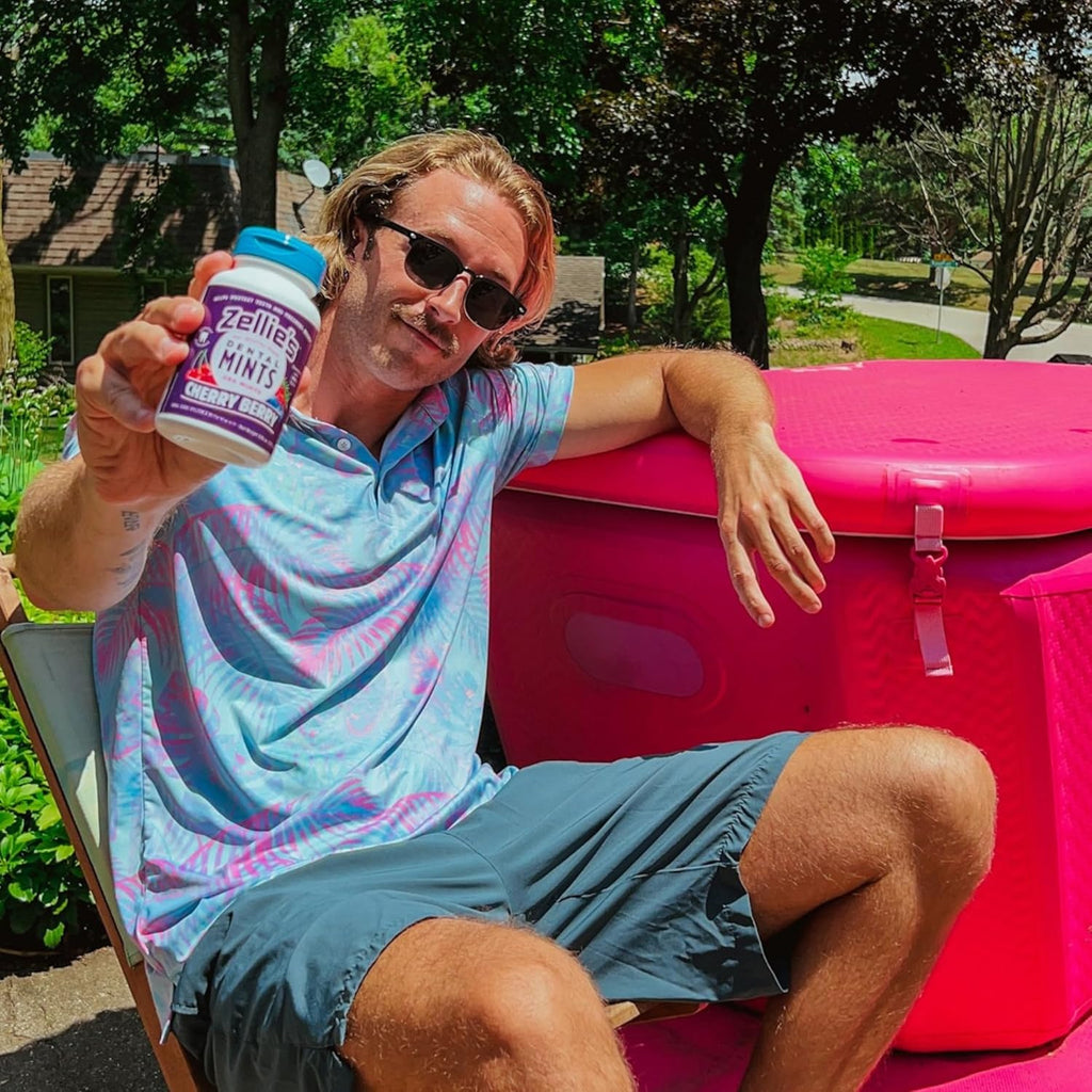 Zellie's | 100% Xylitol Cherry Berry Breath Mints | No Aspartame, Gluten Free, Vegan & Kosher Mints (540 Count - Pack of 1)