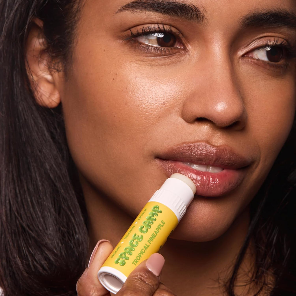 Wellness Jumbo Lip Balm - Tropical Pineapple Organic Flavored Balm (2 Pack)