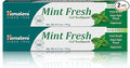 Himalaya Mint Fresh Gel Toothpaste, Fluoride Free to Reduce Plaque & Brighten Teeth, 6.17 oz, 2 Pack