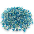 Crystal Mint Candies-1.5 lbs-Individually Wrapped Gourmet Blue Tint Hard Candy Mints for a Cool Refreshing Taste-Perfect After Dinner Mint(24 oz)