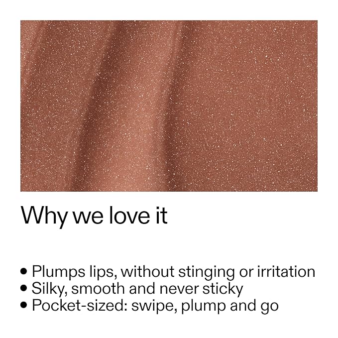 The INKEY List Tripeptide Plumping Lip Balm 10ml, Clinically Proven Plumping Tinted Lip Care, Hydrates Dry Cracked Lips, Vegan & Cruelty Free, Mocha Tint