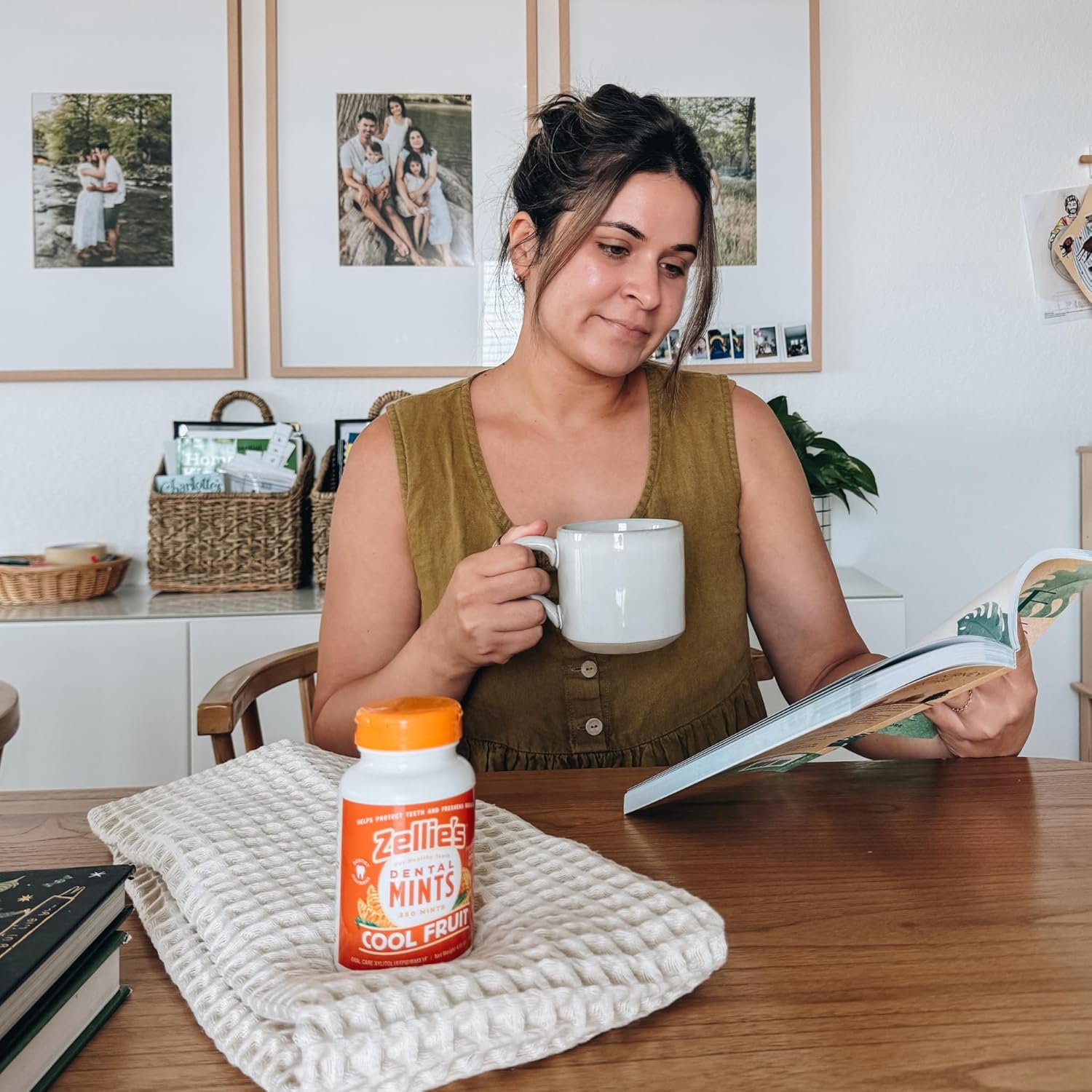 Zellie's | 100% Xylitol Cool Fruit Mints Breath Mints | No Aspartame, Gluten Free, Vegan & Kosher (540 Count - Pack of 1)