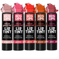 Eco Lips Vegan Cruelty-Free Brazilian Lip Tint Variety Pack - 100% Natural Lip Balm (Blessed, Blissful, Brave, Brazen, Bold) (5 Pack) | Made in USA