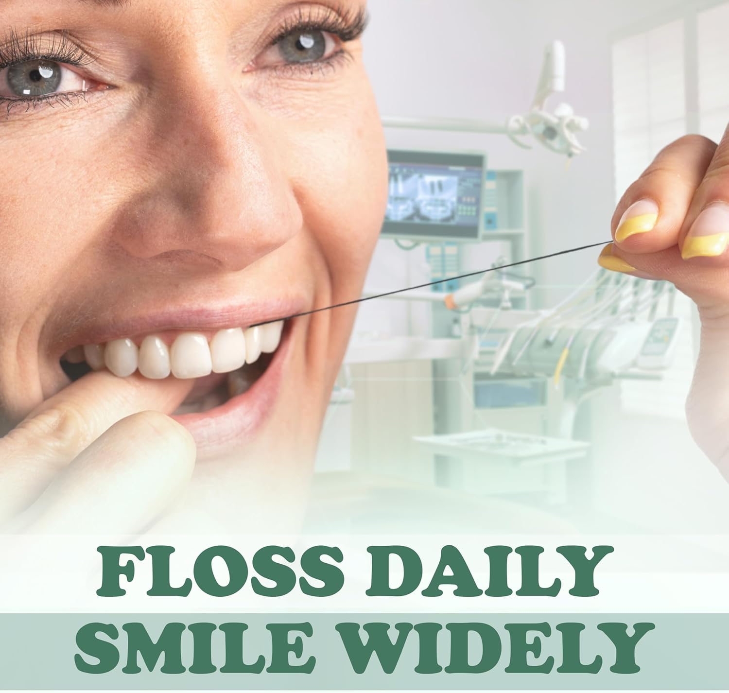 Living Well Bamboo Charcoal Dental Floss – Natural, Vegan, Biodegradable, PFAS-Free – Eco-Friendly Floss with Glass Jar – Zero Waste Oral Care