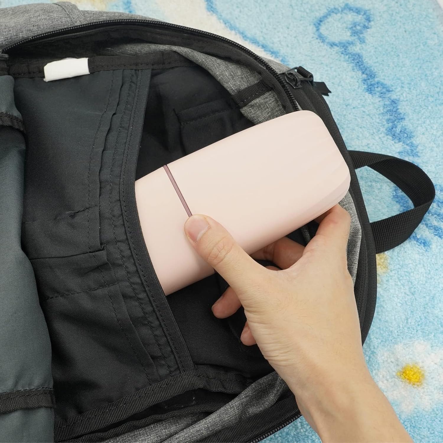 Toothbrush Cup Toothbrush Holder with Cover Travel Boothbrush Holder Portable Toothbrush Case and Carrier for Bathroom School Business Trip Pink