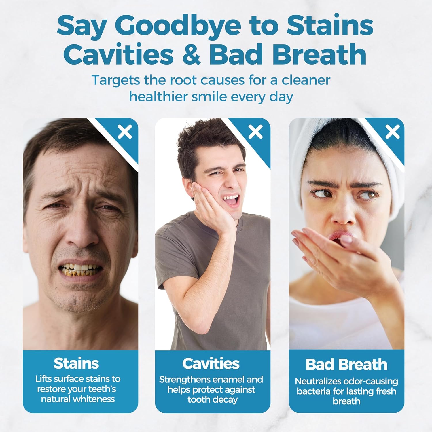 Hydroxyapatite Toothpaste 2-Pack, ICY Melon Mint Flavor, Enamel Protection Formula, Tooth Strengthening, Fresh Breath, Daily Use for Oral Health