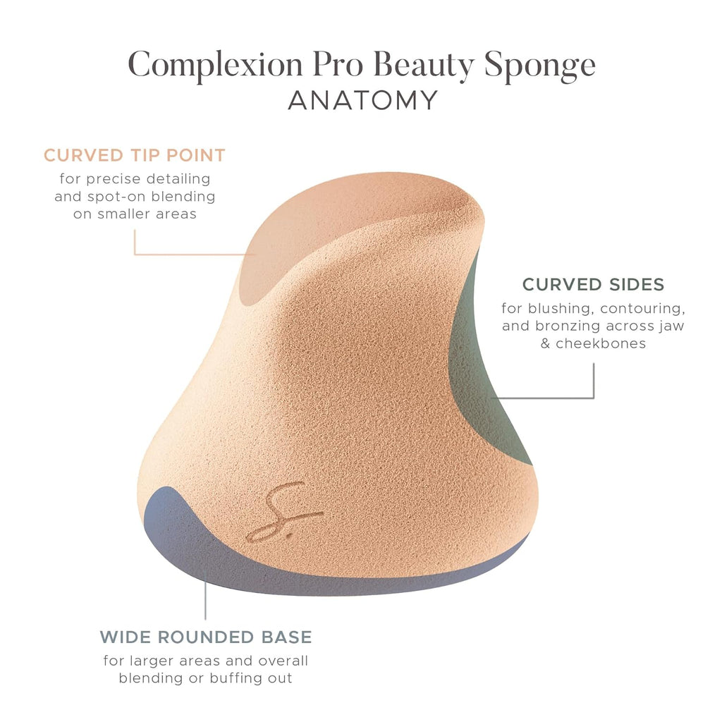 Original Beauty Blender Makeup Sponge Applicator for Powder, Cream & Liquid, Beauty Tools Puff, Streak Free Application, Vegan, Cruelty Free Made in USA, Peach