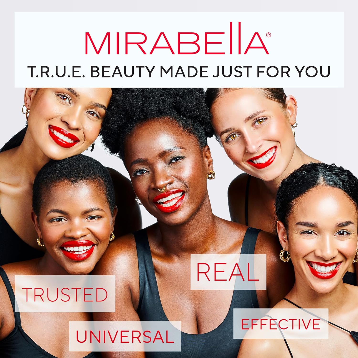 Mirabella - Sealed with a Kiss Full-Coverage Moisturizing Lipstick, Richly Pigmented, Creamy Lip Makeup, Hydrating Mineral-Based Lip Color with Antioxidant Vitamin E, Shine Shades, Rosy Rogue