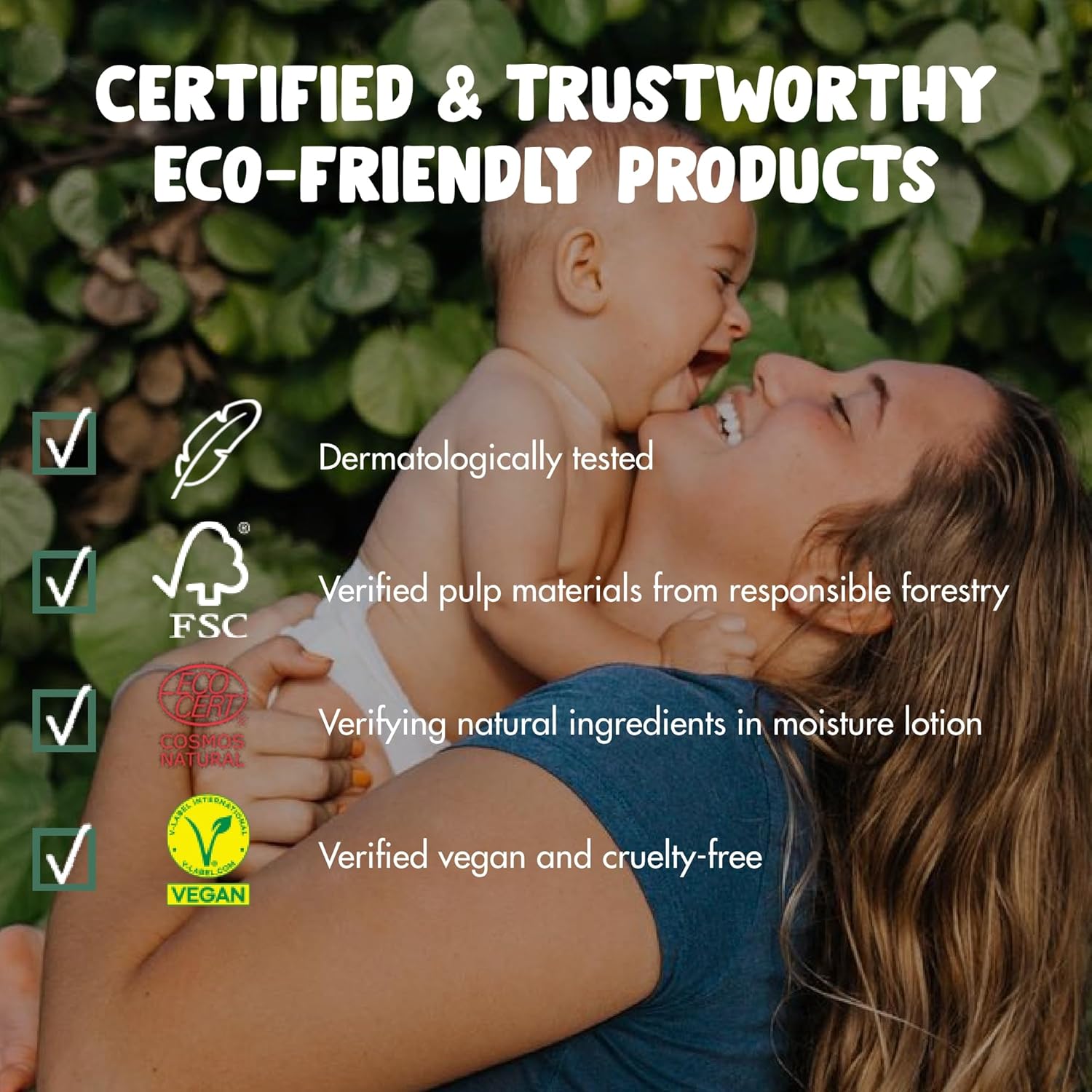 Naty Flushable XL Baby Wipes - Unscented, 100% Plant-Based, Plastic-Free, Fragrance-Free, Hypoallergenic for sensitive skin and Dermatologically Tested (XL - 600 Count - 12 Packs of 50)