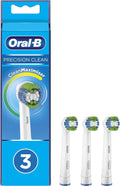 Oral-B Clean Maximiser Precision Clean Electric Toothbrush Heads, Plate Removal, Pack of 3, White