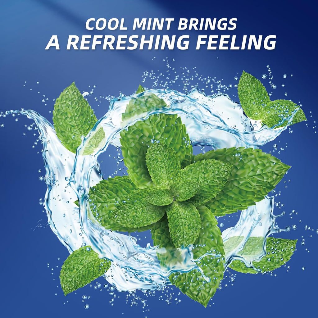 RAZOKO Coconut Oil Dental Floss Expanding Dental Floss Suitable for Wide Spaces (55 Yards, 4 Count) - Mint Flavor