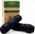 Bamboo Charcoal Dental Floss | Mint & Candelilla Wax | Vegan & Biodegradable (2 Refills Pack)