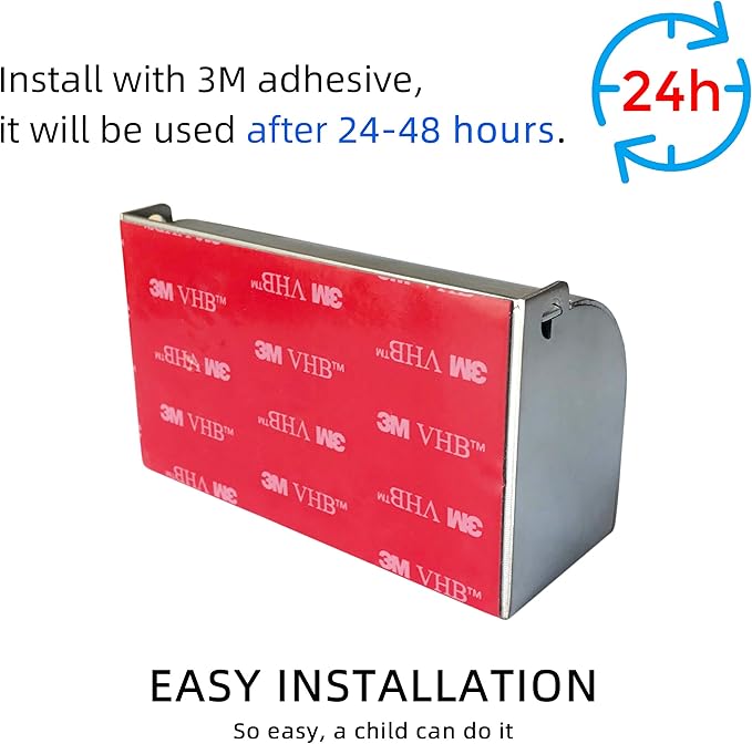 6-Slot Stainless Steel Toothbrush Holder with Cover - Wall Mounted, Dustproof, Self-Adhesive, Rustproof Bathroom Organizer for Toothbrush Storage (Silver)