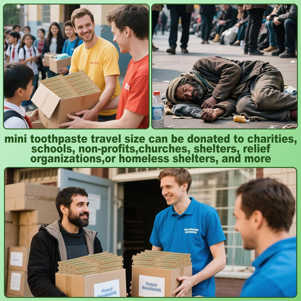 0.18oz Small Toothpaste Travel Size Bulk,Mini Toothpaste Travel for Hotel Camping Gym Office School Homeless30