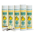 Rubber Ducky | Lip Balm with SPF 44, Water Resistant Sunscreen Lip Balm | Vegan, Untinted, Vanilla Flavor, with Vitamin E | All Season - Broad Spectrum Sunscreen for Lips