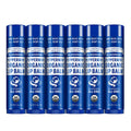 Dr. Bronner's - Organic Lip Balm (Peppermint, 0.15 ounce, 6-Pack) - Made with Organic Beeswax and Avocado Oil, For Dry Lips, Hands, Chin or Cheeks, Jojoba Oil for Added Moisture, Cooling and Hydrating