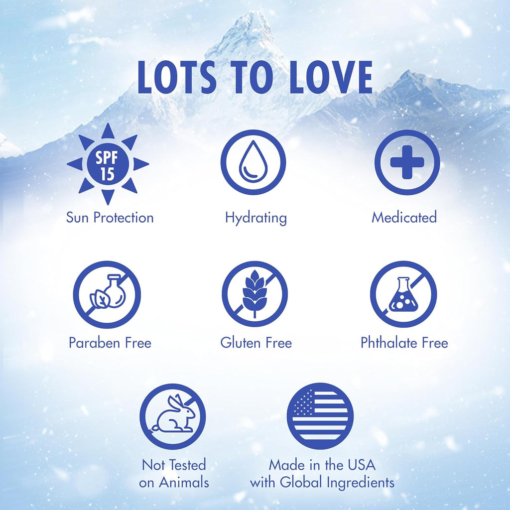 Mentholatum Natural Ice Lip Balm Original SPF 15 1 Each ( Packs of 48), 0.16 Ounce (Pack of 48)