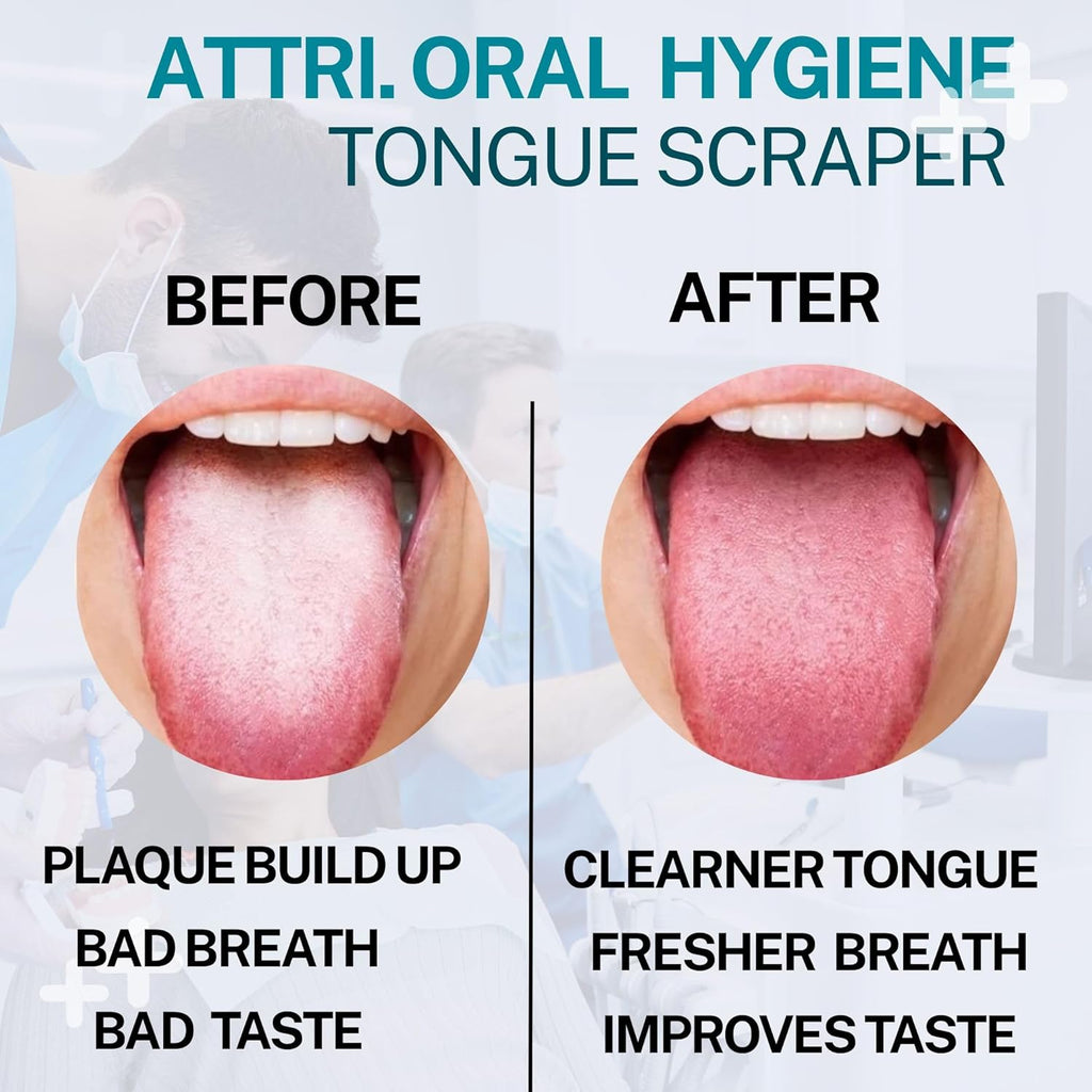 100% Pure Copper Tongue Scraper with Travel cases for Adults and Kids - Durable Tongue cleaner Copper - Tough Scrapper Oral Care -Ayurvedic Copper Tongue Srubber-Best Tongue cleaner