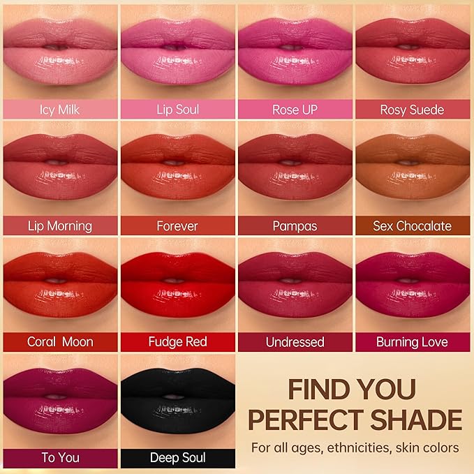 MAKI YIKA Red Lipstick for Women Moisture Hydrate Lipsticks Glossy Coral Lipsticks Sheer Finish Lightweight Tinted Lip Balm(Z05 Coral Moon)