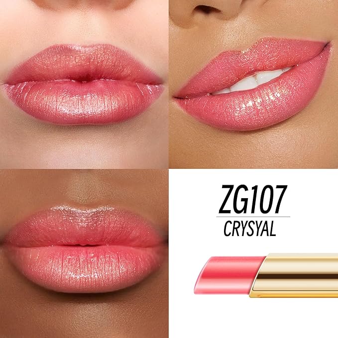 Nude Red Pink Lipstick Set for Women Shimmer Tinted Lip Balm Hydrating Moisturizing Lip Gloss Cruelty Free Lip Makeup, DM107/108/109