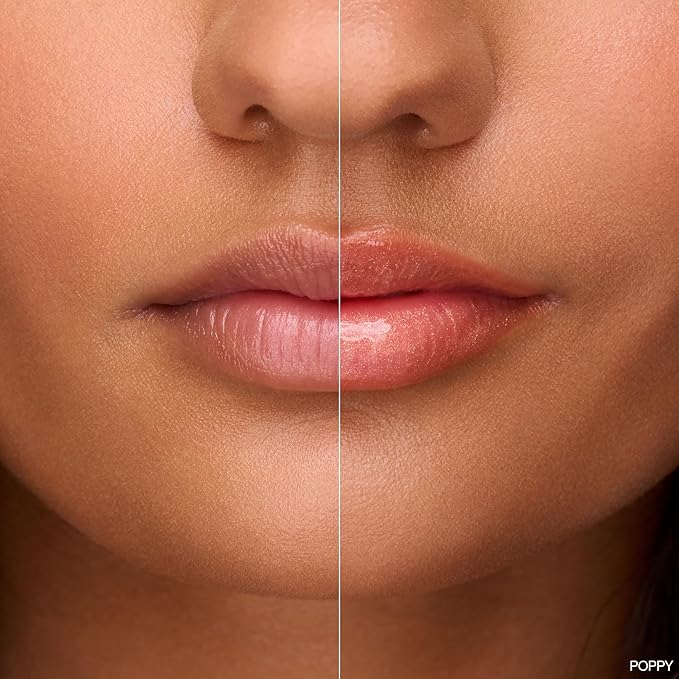 Ogee Glimmer Lip Gloss Trio - Limited Edition Holiday Makeup Gift Set - Includes Anemone, Poppy & Freesia - Certified Organic Lip Gloss for Women