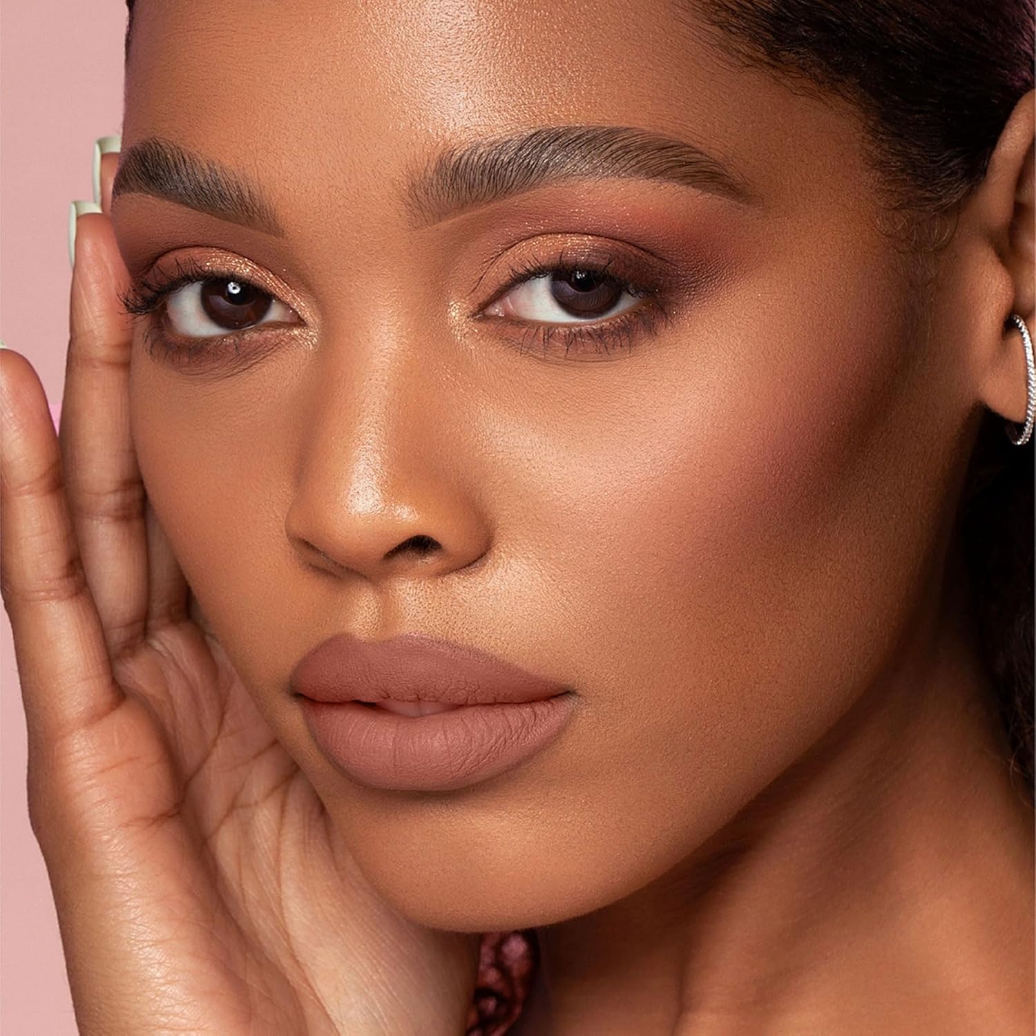 Nude Lipstick Matte for Women Superstay Long Lasting Brown Lipstick Smudgeproof Liquid Lipsticks Cruelty Free Lip Makeup (DM27 Rosy Nude)