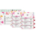 The Honest Company Clean Conscious Multi-Use Wipes Unscented Hypoallergenic Baby for Sensitive Skin 99% Water Plant-Based Compostable Rose Blossom 576 Count