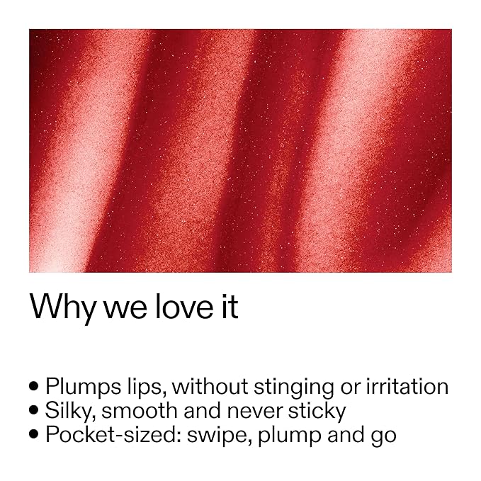 The INKEY List Tripeptide Plumping Lip Balm 10ml, Clinically Proven Plumping Tinted Lip Care, Hydrates Dry Cracked Lips, Vegan & Cruelty Free, Berry Tint