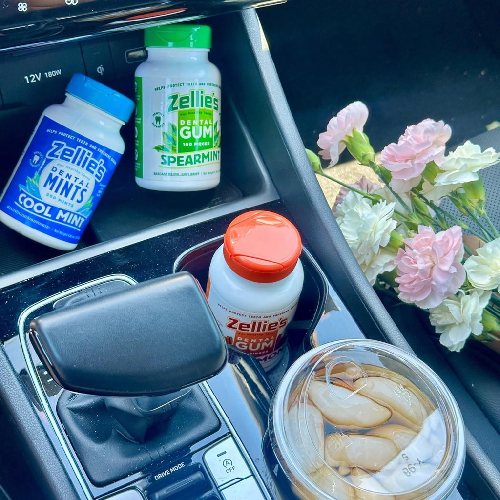 Zellie's | 100% Xylitol Spearmint Breath Mints | No Aspartame, Gluten Free, Vegan & Kosher Mints (540 Count - Pack of 1)