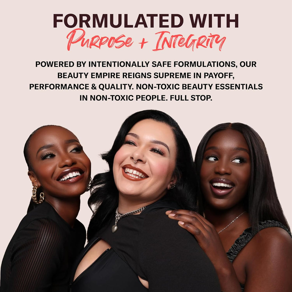 The Lip Bar - Nonstop Liquid Matte Lipstick Mini 2-Pack, Rebel (Deep Burgundy) + Prima Donna (Fuschia Purple) - High Pigment - One Swipe - Long Lasting - Jojoba Oil & Vitamin E - Vegan - .24 fl oz