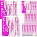 Travel Size Mouthwash,Mini Mouthwash Travel Size Bulk Portable Mouth Wash Set,Individual Small Travel Mouth Wash Packets for Fresh Breath(Pack of 60) A3