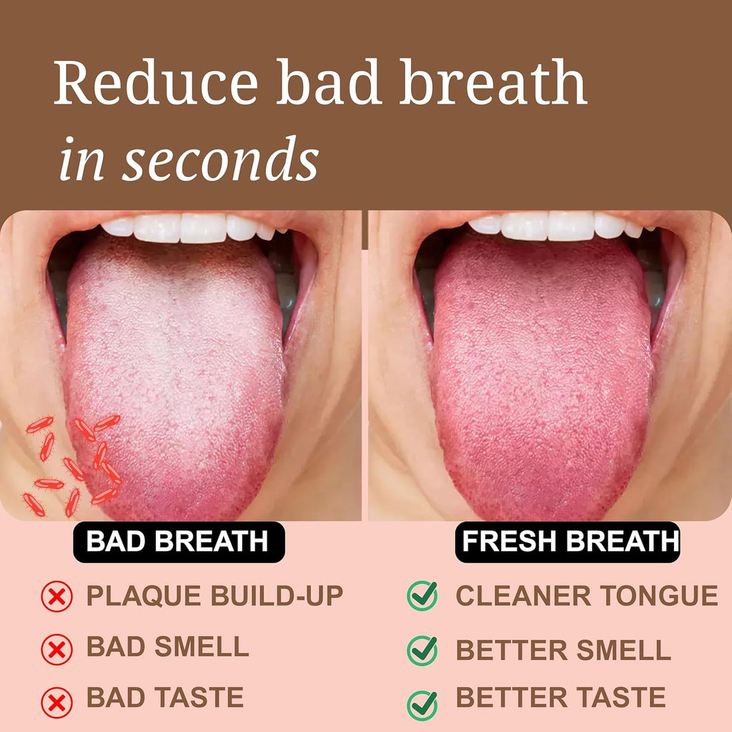 Tongue Scraper, 100% Stainless Steel Tongue scraper for Adults And Kids, Professional Tongue Cleaner for Oral Care, Improve Bad Breath and Hygiene (2 scraper with 1 travel case)