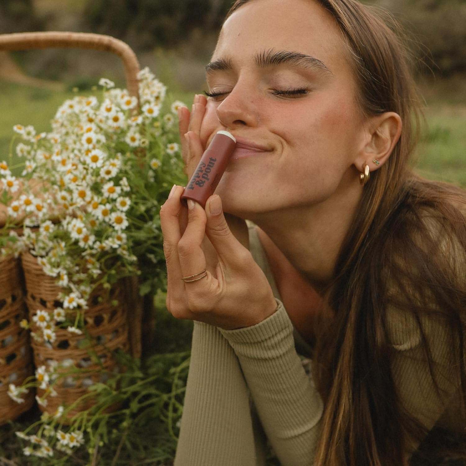 Poppy & Pout Lip Care Set | Lip Balm & Scrub | Sustainable Cardboard Tubes & Glass Jars, All Natural, Beeswax, Coconut Oil, Cruelty Free, Exfoliating & Moisturizing Lip Treatment (Cinnamint)