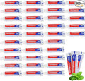200 Tubes Bulk Travel Size Toothpaste, 0.176 Oz Extra Small Mint Mini Disposable for Hotel, Guests, Homeless, Charity (Too Small, Only Good for Single Use)