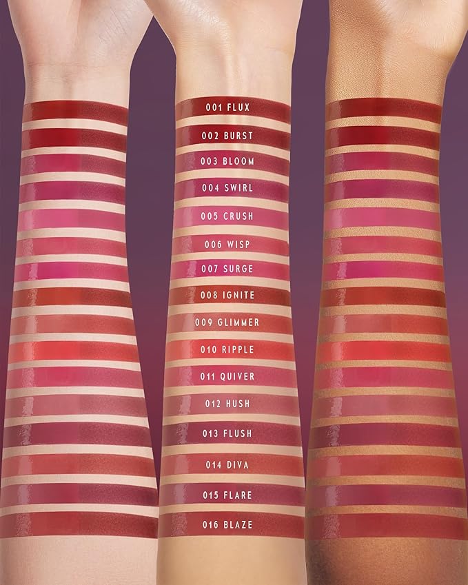 ALTERA BLURRING LIP TINT - Shine Lip Gloss to Soft Blurry Lip Matte Finish, Long-Lasting Lip Stain, Smooth and Blur lip lines, Watery-Velvet Feel, Hydrating & Non-Sticky (011 QUIVER)