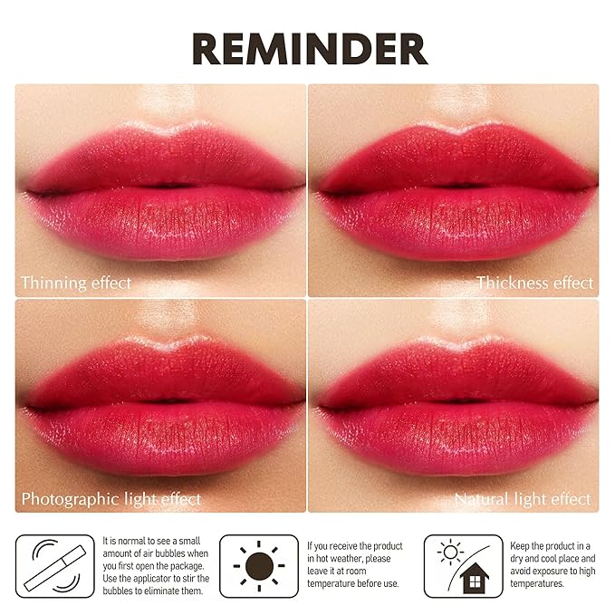 Purple Lipstick Moisturizing for Women Shimmer Tinted Lip Balm Hydrate Nourish Lip Gloss Vegan& Cruelty Free Lip Makeup, ZG122 Sweet