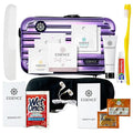 Essence Travel Amenity Kit - Compact Wellness Organizer with 5 Nasal Diffusers + 9 Traveler Comfort Essentials for Flights, Hotels & Adventures - Wearable Aromatherapy Self-Care On the Go