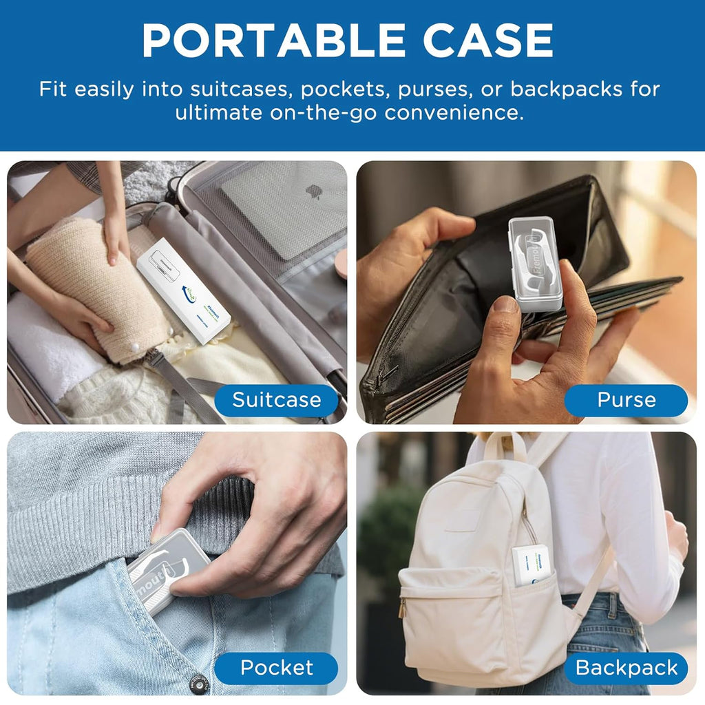 140 Count Braces Flossers with 10 Travel Cases, Orthodontic Flossers for Braces - Ortho Dental Floss Picks, 14 Count (Pack of 10)