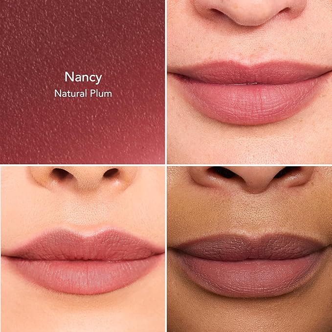 Thrive Causemetics Sheer Strength Soft Blur Lip Balm, Everyday Makeup Essential for Women, Lightweight & Creamy Lips Balm, Long Lasting Hydration, Vegan, Shade Nancy (Natural Plum)