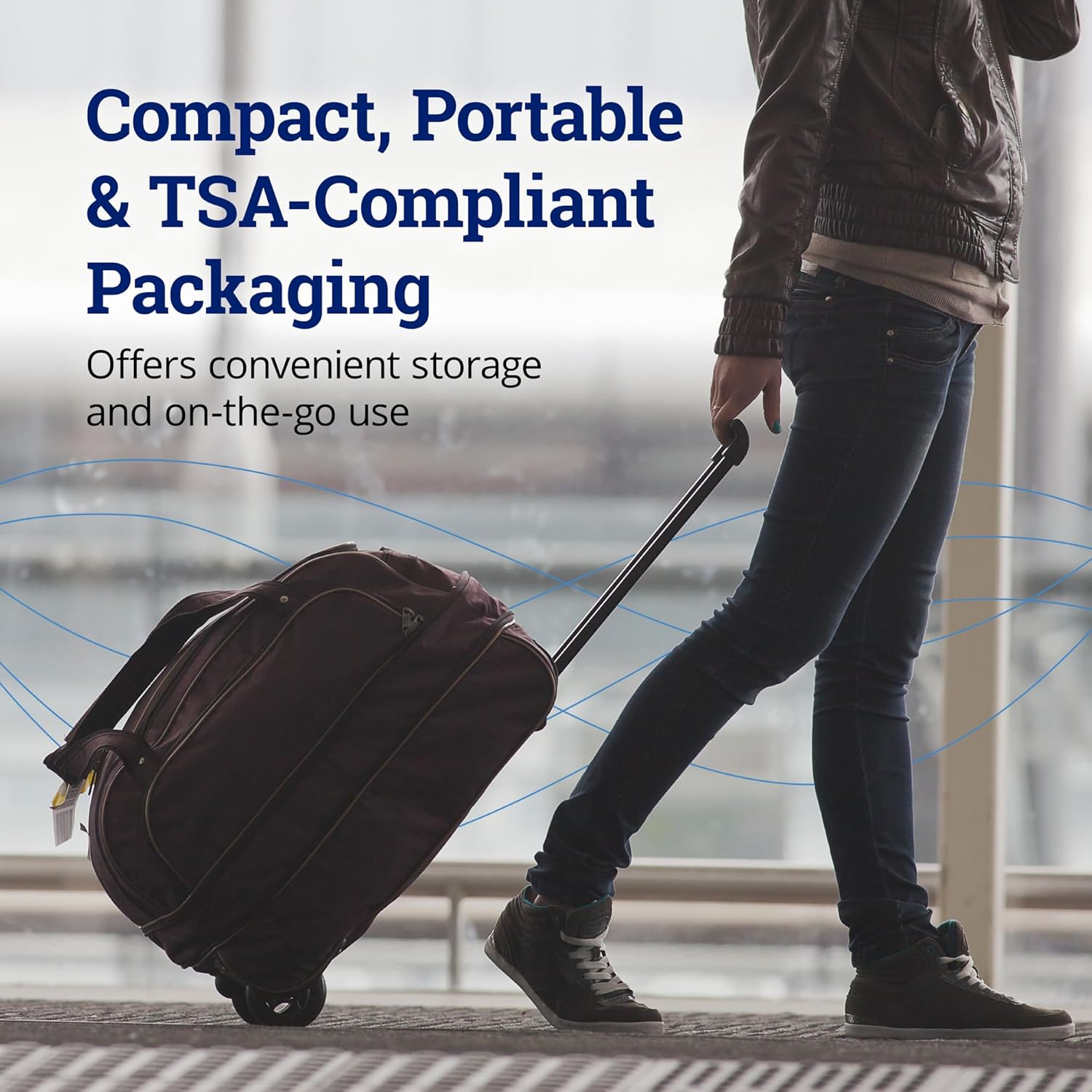 ZQuiet, Clean, Cleaning Solution for All Oral Appliances, Chlorine-Free, Fresh Mint Scent, Travel-Size, TSA-Compliant