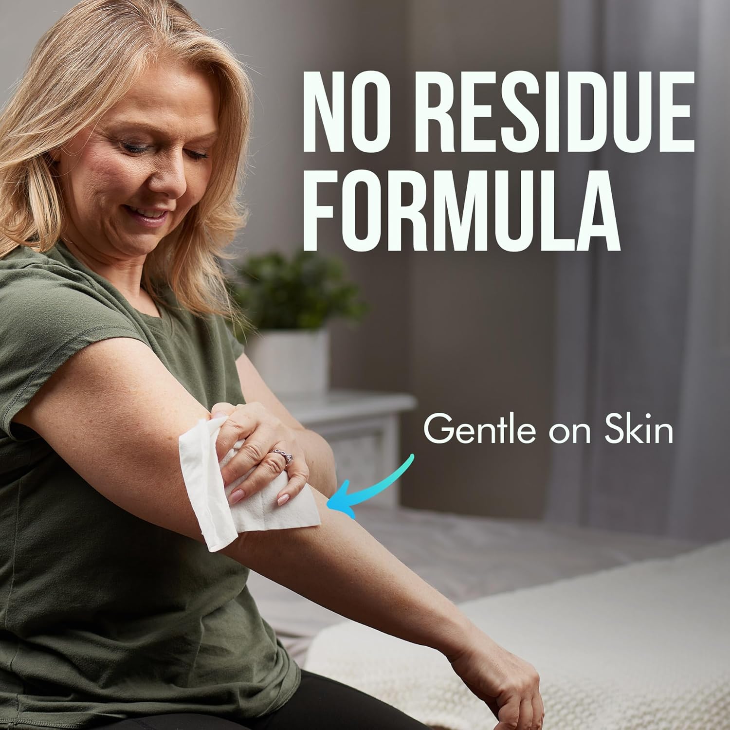 Extra Large Bath Wipes for Adults No Rinse - 40 Disposable Body Cleansing Cloths for Men, Women & Elderly - Great for Gym, Camping, Post Surgery