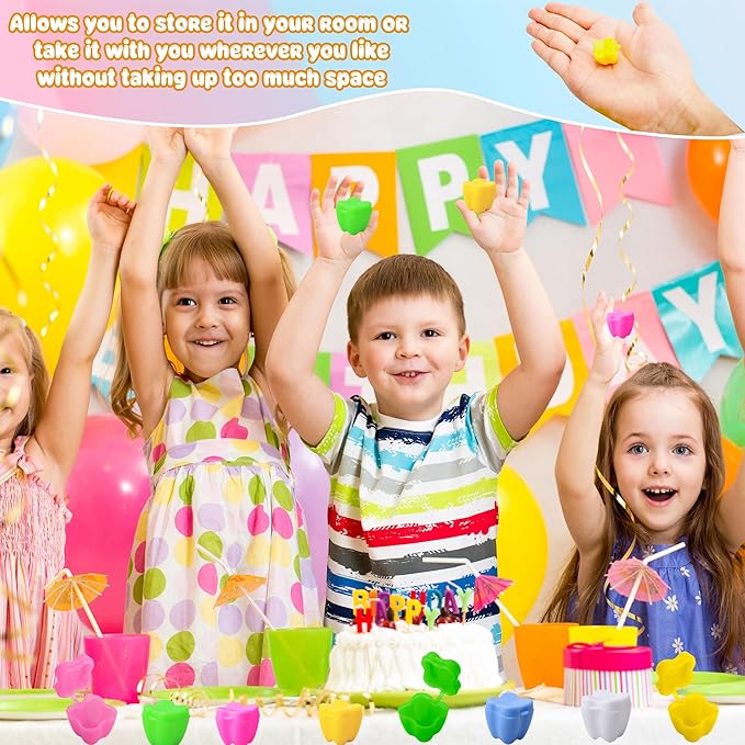 120 Pcs Colorful Tooth Savers Plastic Tooth Holders Small Tooth Treasure Chest Tooth Box for Boys and Girls Lost Teeth Dentist Office Giveaways Theme Party Favor, 5 Colors