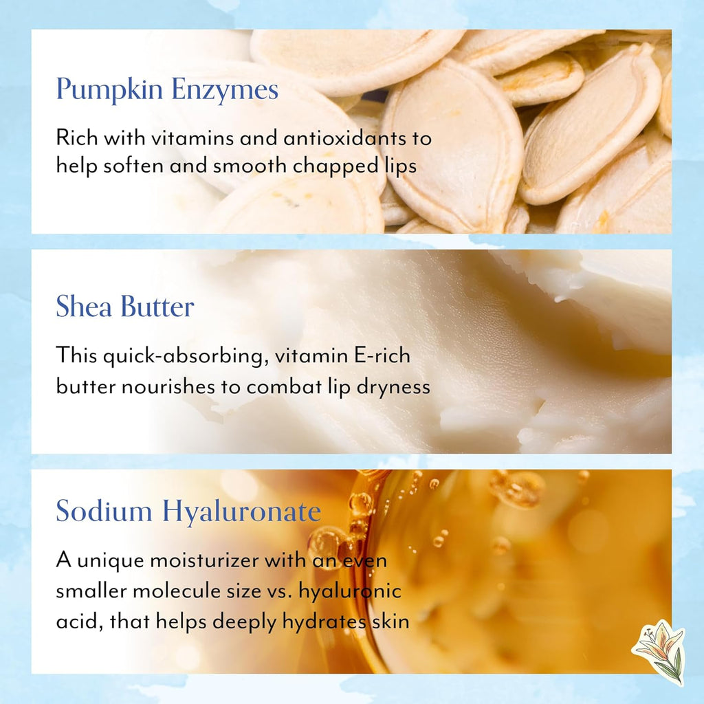 Gilmore Girls x Bliss Pumpkin Powerhouse Exfoliating & Soothing Lip Mask | Hydrating Overnight Lip Balm Mask for Dry Lips